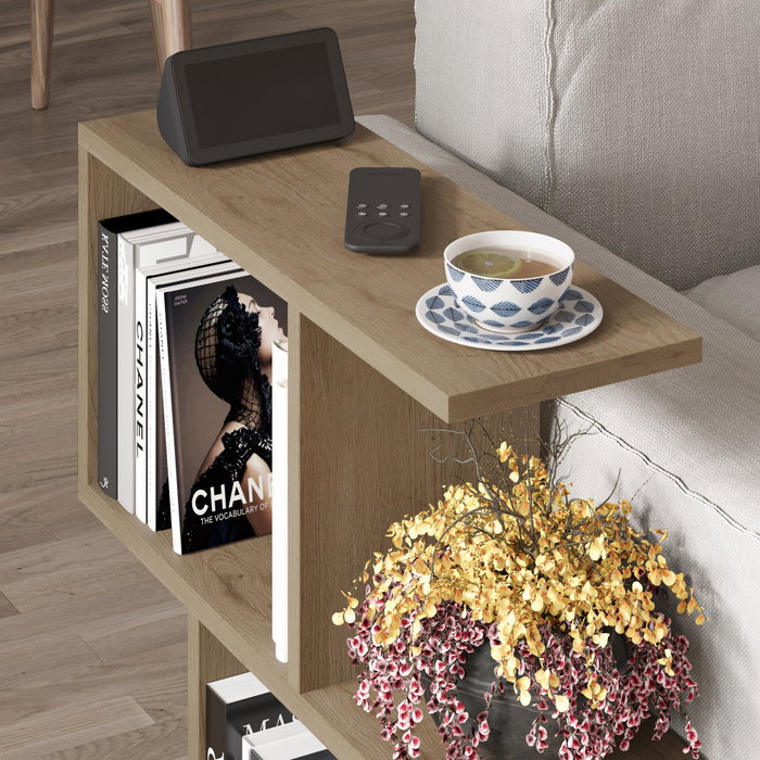 Hanah Home Mesa de Café Natural
